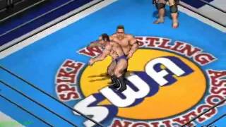 Lou Thezs & Karl Gotch vs Samoa Joe & Takashi Sugiura - FPD Tag Team Titles - 2/3 Falls (Part 1/2)