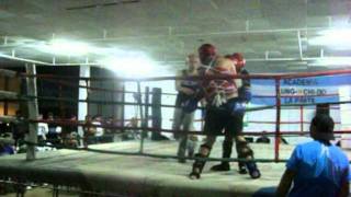 Diego Orbegozo - pelea de muay thai amateur