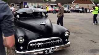 Lead Sled leaving Riverview Cafe