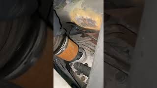 Broken CV Axle And Bearing