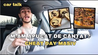 CHEAT DAY MASIV CU PIZZA SI COZONAC/PRIMA MEA PIESA?