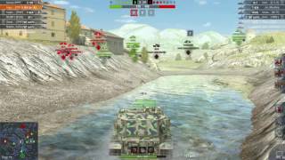 WORLD OF TANKS BLİTZ, NOOB BİR TAKIMDA FV183B OYNAMAK :) AMMO RACK LI FİNAL