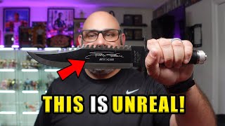 This Is Unreal!!! Rambo First Blood Part II Replica Knife!!!