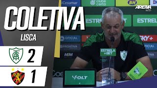 COLETIVA LISCA | AO VIVO | América-MG 2 x 1 Sport - Brasileirão Série B 2024