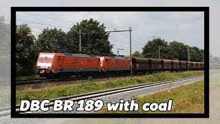 Blerick - 2x DBC BR189 met kolen