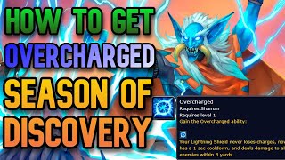 How to get Overcharged Rune Quick Guide Season of Discovery