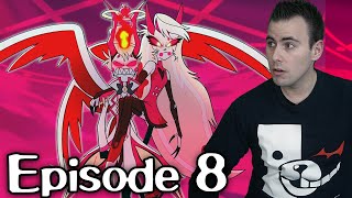 HAZBIN HOTEL EPISODE 8 REACTION | ALASTOR VS ADAM VS LUCIFER REACTION | HAZBIN HOTEL REACTION