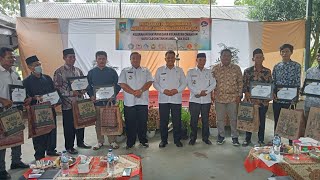 Wakil Walikota Cilegon  Lepas Sambut dan Pengukuhan SK RT/RW Se Kel Banjar Negara Kec. Ciwandan.