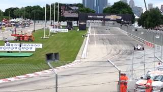 Detroit GP 2013, Belle Isle. IRL Running Under Green.