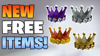 HURRY! GET THESE FREE ROBLOX CROWNS NOW! 🥳😎