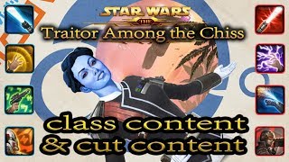 Traitor among the Chiss: cut & class content