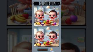 Spot The Difference: Can You Find Them All?[Find The Difference #17] #findthedifference #shorts