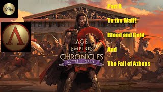 🔴Age of Empires II Definitive Edition - Chronicles: Battle for Greece Campaign Part 8 19-21 Sparta