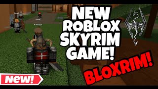 SKYRIM ON ROBLOX? EXCLUSIVE TESTING | Bloxrim