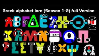 Greek alphabet lore (Season 1-2)