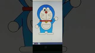 Make Doreamon Using Python 🔥| Subscribe For Code 🔥| Python Projects For Beginners 🔥| #shorts #python