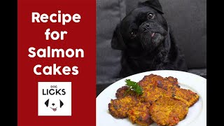 Super easy crispy salmon and pumpkin cakes recipe- tasty, gluten-free, dog-friendly!