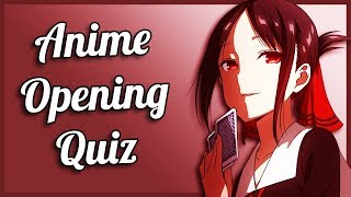 Anime Opening Quiz - 100 Openings [EASY]