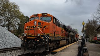 NS 24X, NS 18D, & NS 283 with Central of Georgia heritage unit trailing at Spartanburg