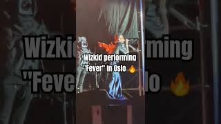 Wizkid performing "Fever" at the Oya Festival in Oslo 🔥 #wizkid #afrobeats