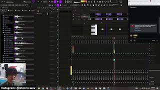 Making a techno track and making my own panning patcher plugin in Fl Studio (Stream #159)