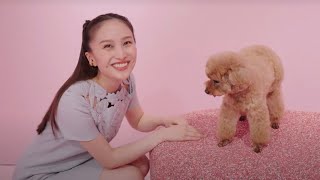 VALENTINO ROCKSTUDS PET with Kanako Momota & Peach