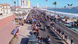 Legendaria Semana De La Moto 2022 Mazatlán( Resumen) / Desfile Motos Drone