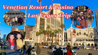 Venetian Hotel Resort & Casino l Las Vegas Walking Tour - Dec 2022