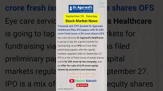 "Dr. Agarwals Healthcare IPO: Everything You Need to Know!" | #stockmarketnews | #shorts