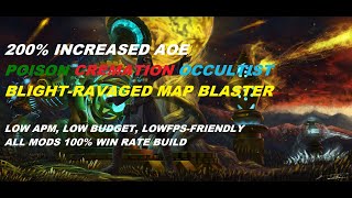 [POE 3.25] Blight-Ravaged exclusive - 200% Increased AOE Poison Cremation. Full Build Guide.