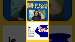 /ie/ SOUND AND ACTION || JOLLY PHONICS #shorts