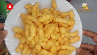 ASMR / Kurkure Puffcorn cheesy puff corns