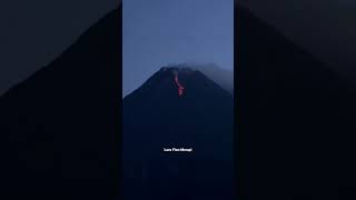 Lava Flow Merapi Volcano #lavaflow #merapivolcano #volcanoeruption