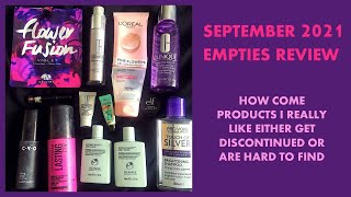 SEPTEMBER 2021 EMPTIES REVIEW