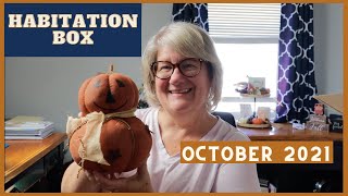 HABITATION BOX UNBOXING | OCTOBER 2021