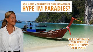 Inselhopping Krabi  | Tagesausflug Koh Hong Island | Ko Lao Lading - LOHNT DIE TOUR?