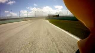 Homestead speedway, CCS expert practice 6-22-13 onboard with Greg Melka