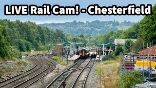 LIVE Rail Cam! Chesterfield Station #live #livestream #liverailcam #railcam #liverailway