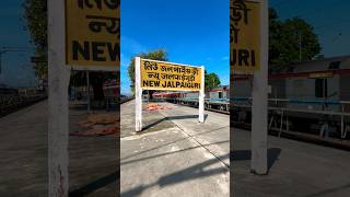 New Jalpaiguri  Station | #shortvideo #traintravel #travel #youtubeshorts