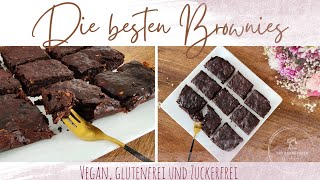 Nur 3 Zutaten und du hast schnell und einfach, gesunde BROWNIES/ 3 Ingredients healthy brownies