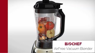 BioChef Airfree Vacuum Blender Animation