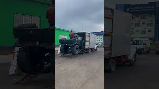 Вездеход Атлет Заезжает в Обычную Газельку  #offroad #вездеход