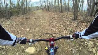 Airborne Maruader DH Full suspension mountain biking GoPro 3 Black