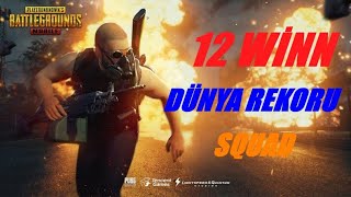 PUBG MOBİLE DÜNYA WİNN REKORU - KARİYER SONUÇLARI VE İSTATİSTİKLER