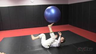 Jeff Glover, Stability Ball Work Bottom: Jiu-Jitsu Magazine, Issue #23