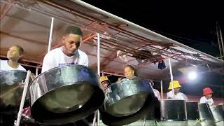 01- Sangre Grande Cordettes Steel Orchestra Laventille Emancipation Steelpan Street Parade Aug 2024