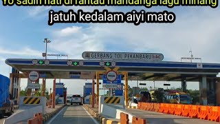 Yo sadih hati dirantau mandanga lagu Minang jatuh kedalam ayia mato