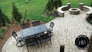 Patio With A Fire Pit