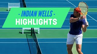 I saw Rafael Nadal up close at Indian Wells Masters | Iga Swiatek vs Simona Halep