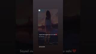 💔 Heart Broken Whatsapp Status | Instagram Reels Status | Shayari Status #shorts